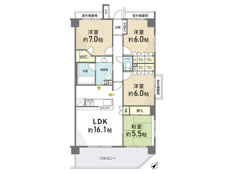 【間取り図】